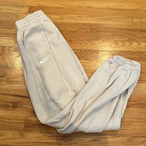 Nike tan sweatpants